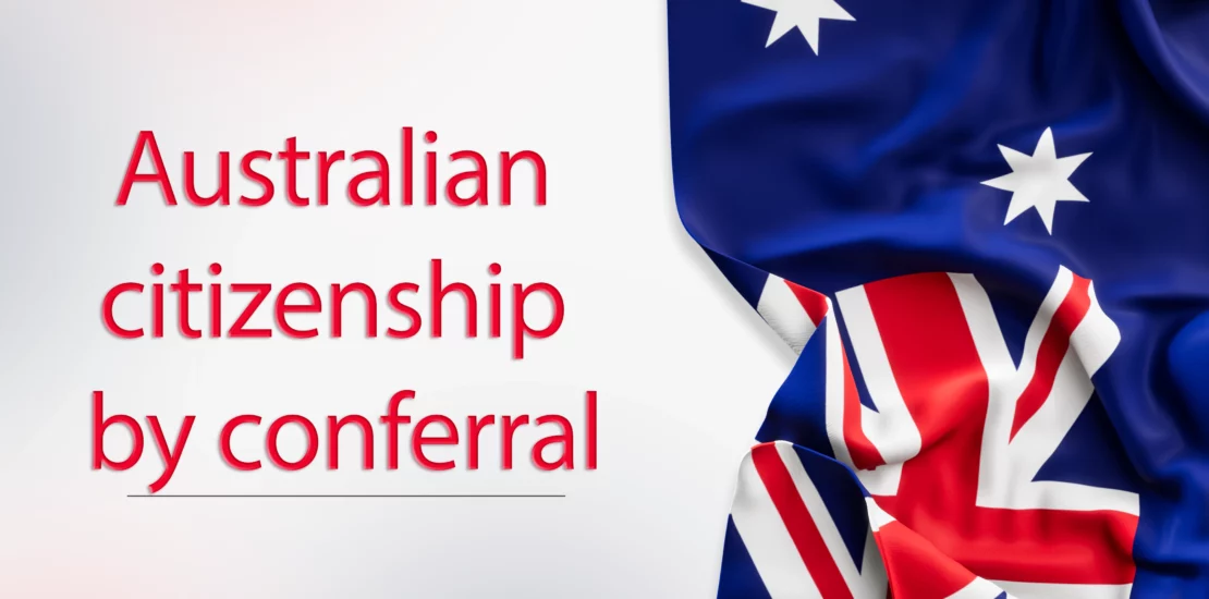 Australian citizenship by conferral