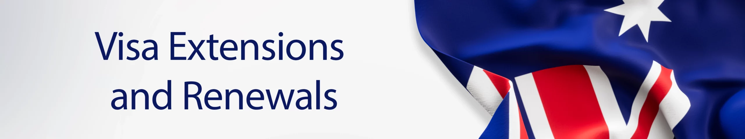 Visa Extensions and Renewals banner