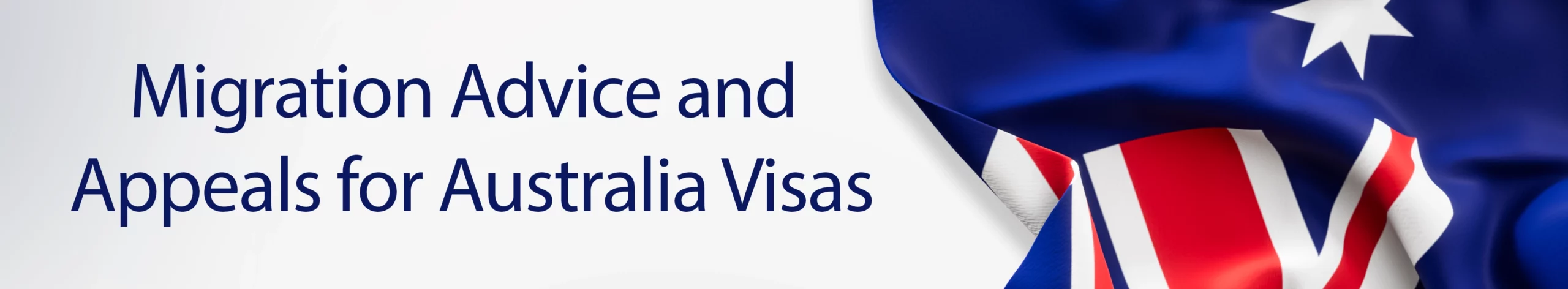 Migration Advice and Appeals for Australia Visas banner