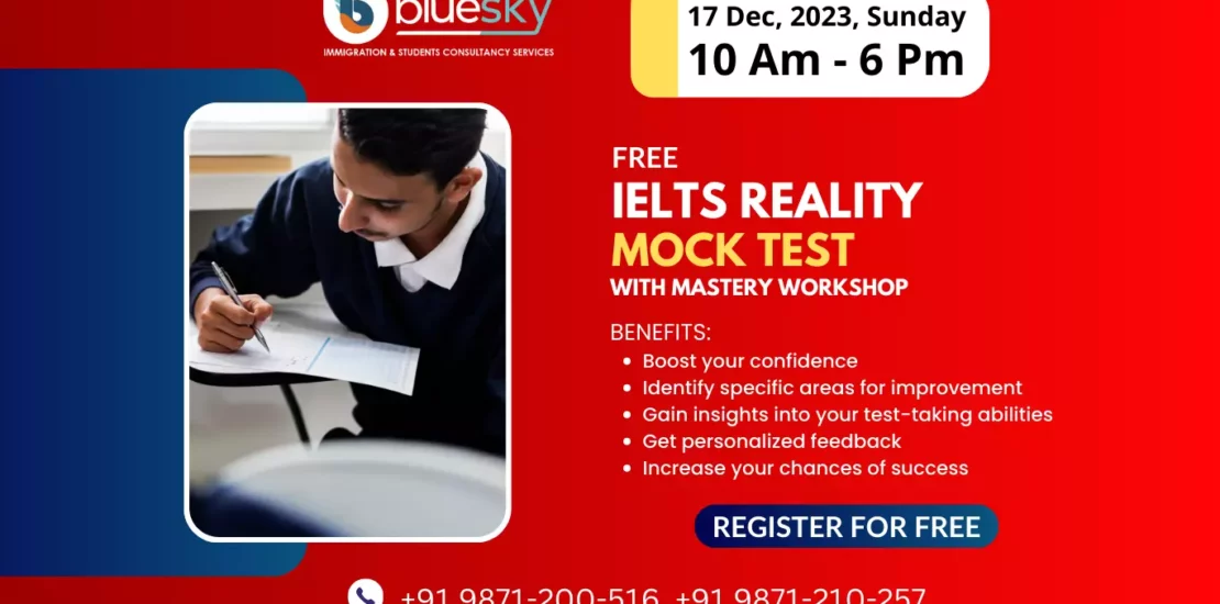 Free IELTS Mastery Workshop with Mock Test