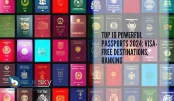 Top 10 Powerful Passports 2024 Visa-Free Destinations, Ranking copy
