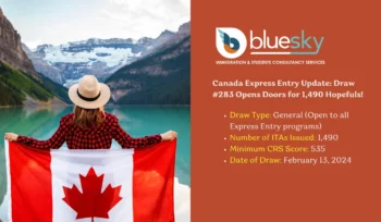Canada Express Entry Update Draw 283 Opens Doors for 1,490 Hopefuls