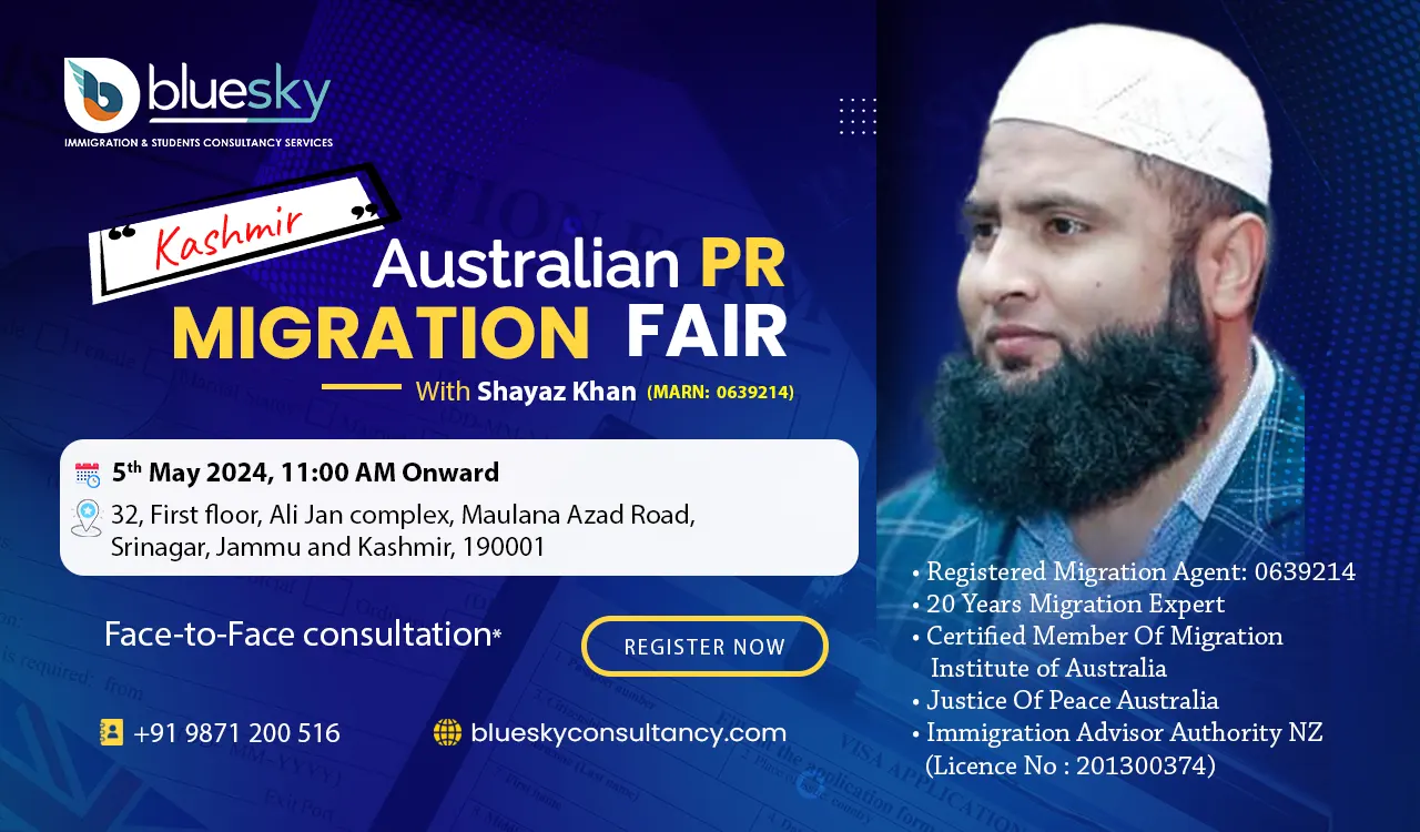 Kashmir Australia PR Migration Fair