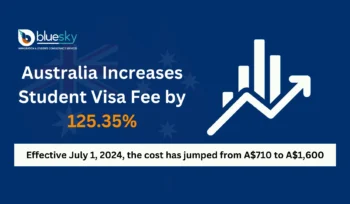 Australia Increases Student Visa Fee by 125.35%