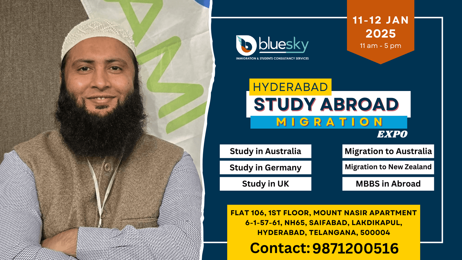 Embark on Your Global Journey: Study Abroad and Migration Expo 2025 Hyderabad