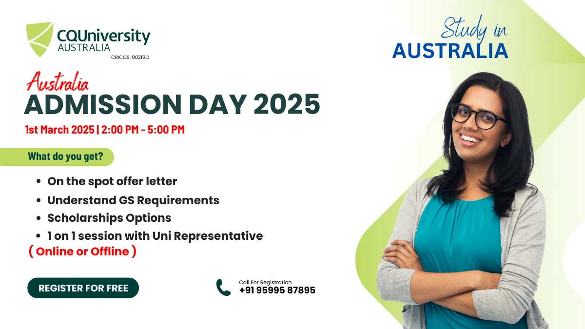 CQU admission day