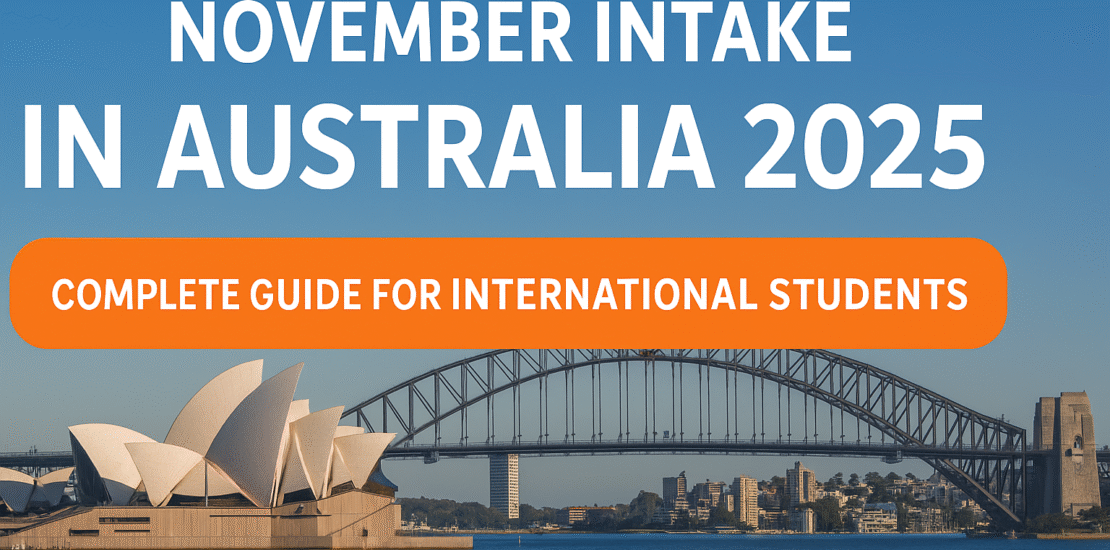 November Intake in Australia 2025