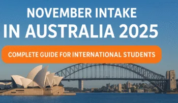 November Intake in Australia 2025