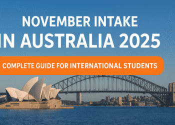 November Intake in Australia 2025