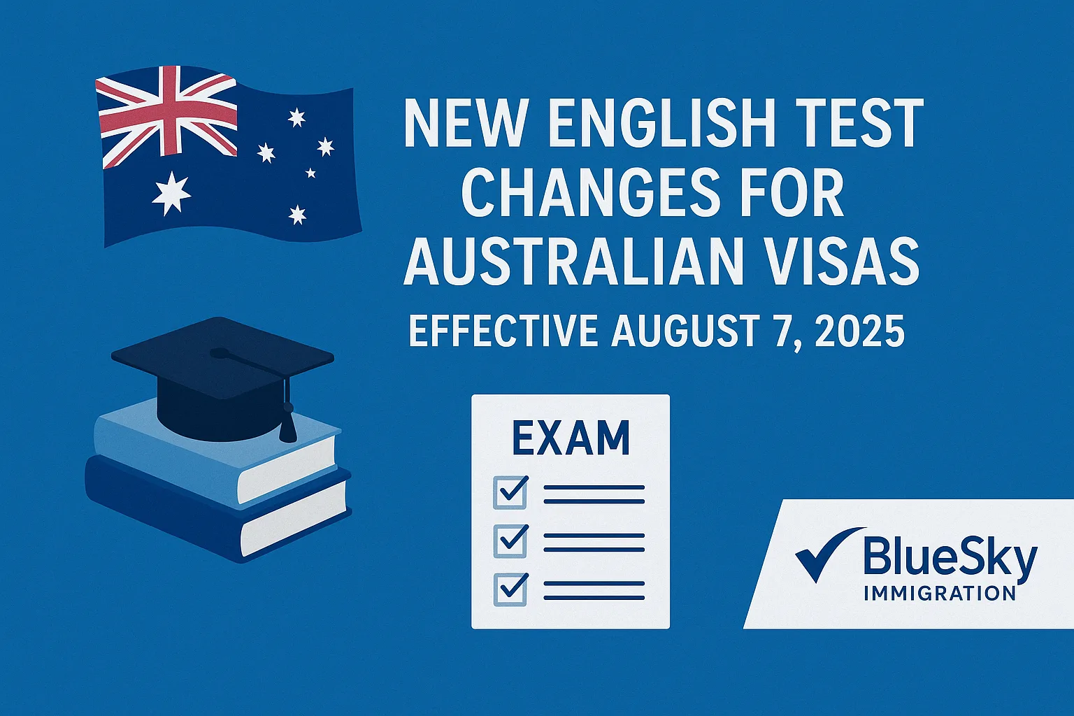 New English Test Requirements for Australian Visas Updates Effective August 7, 2025