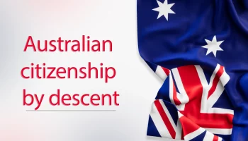 Australian citizenship by descent